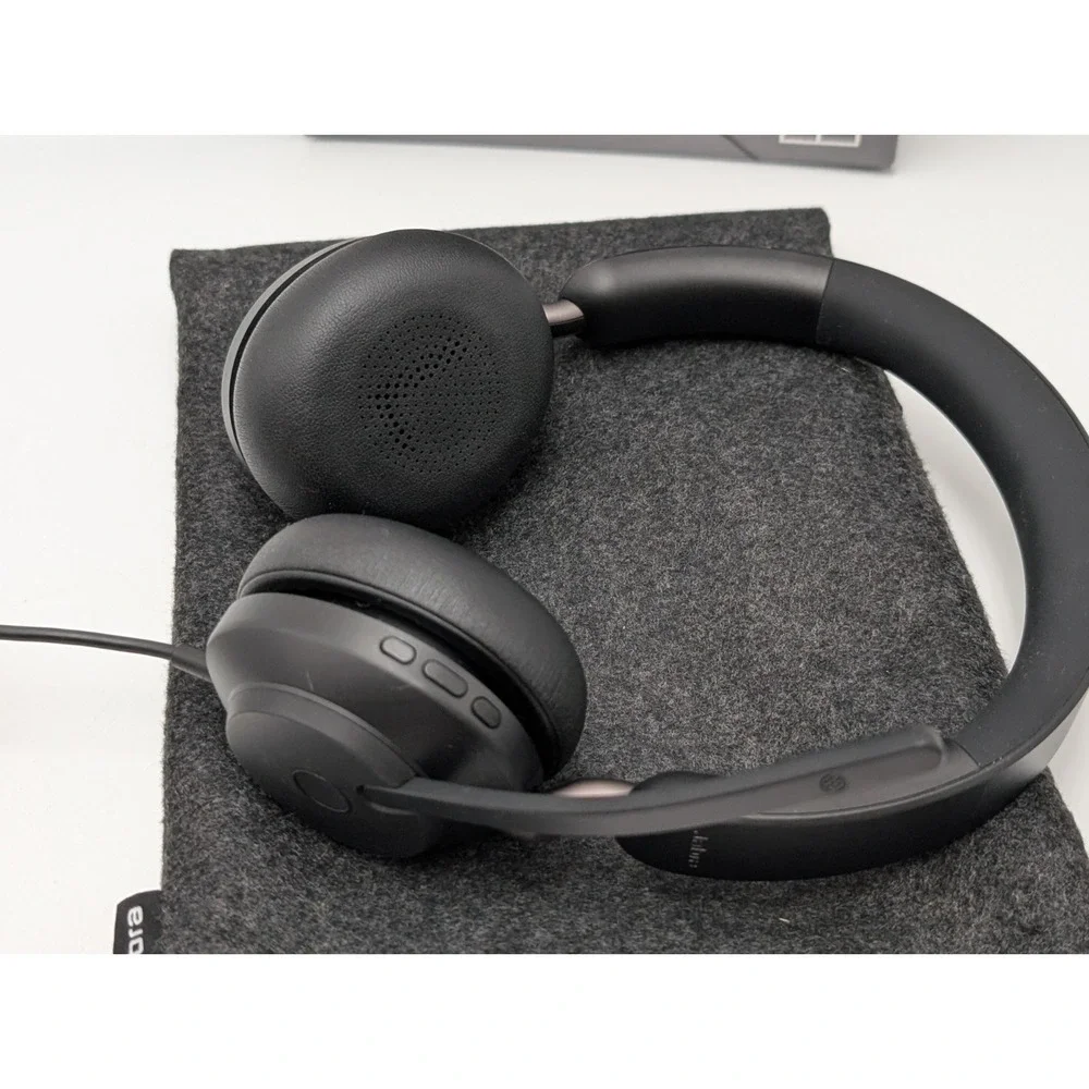 Jabra PC‎ Headset Wired Evolve2 40 On Ear Noise Cancelling USB-A Stereo HSC130